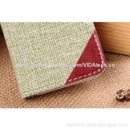 PU Leather Case with Card Slot and Mirror, for iPhone 6 Factory